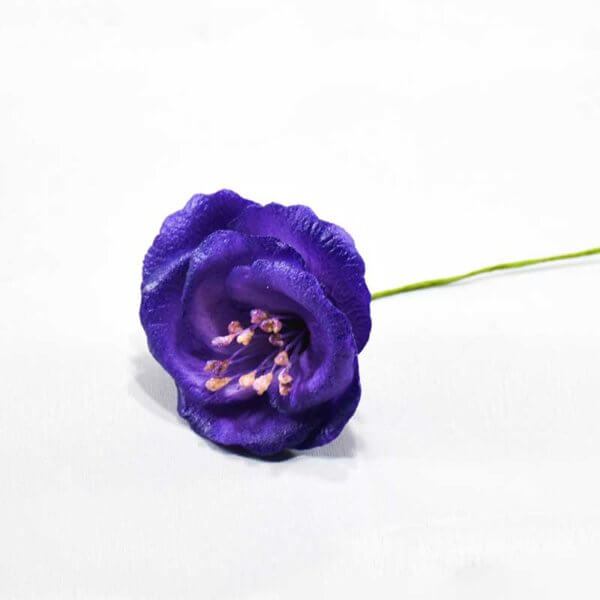 Lisianthus or Prairie Gentian or Eustoma gumpaste sugar flower from The Rose Factory - Cake Decorating Supplies Auckland New Zealand