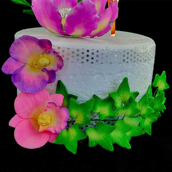 Edible Cake Toppers | Wedding Cake Toppers NZ | Shop Online for Gumpaste Icing Sugar Flower Bunches | The Rose Factory - New Zealand