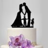 Wedding Decoration Cake Topper Mr & Mrs Acrylic Black Topper Bride Groom For Wedding Marriage Anniversary Party From Online Shop - The Rose Factory