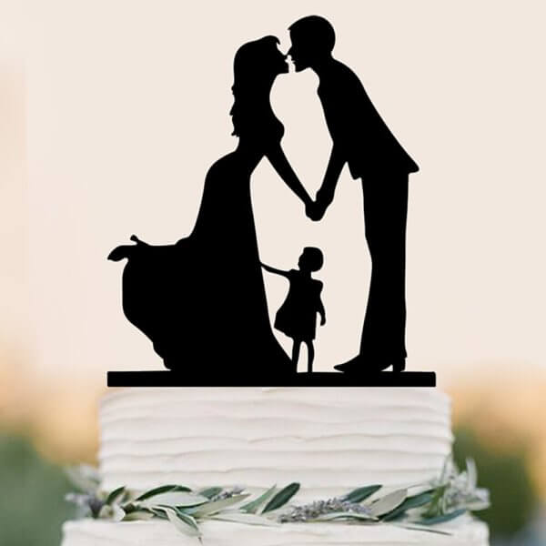 Wedding Decoration Cake Topper Mr & Mrs Acrylic Black Topper Bride Groom For Wedding Marriage Anniversary Party From Online Shop - The Rose Factory